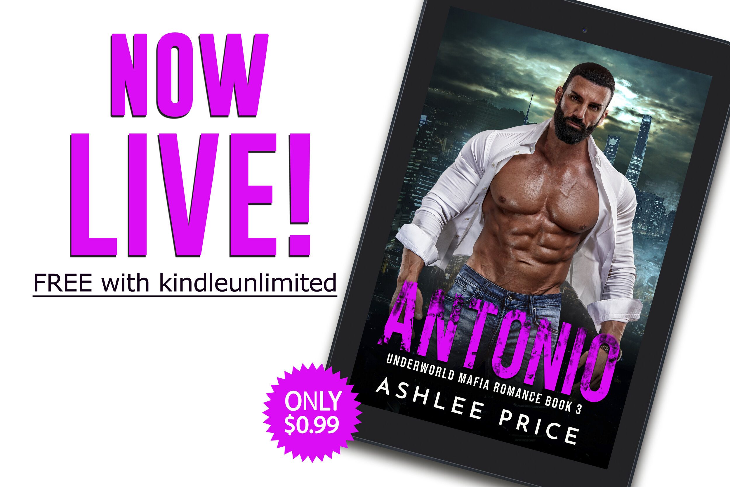 ????Now LIVE on Amazon????Antonio (Underworld Mafia Romance Book 3)